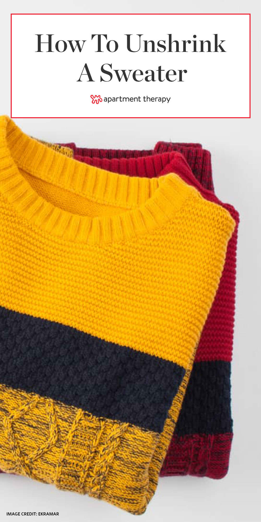 how to stretch out a wool sweater that shrunk